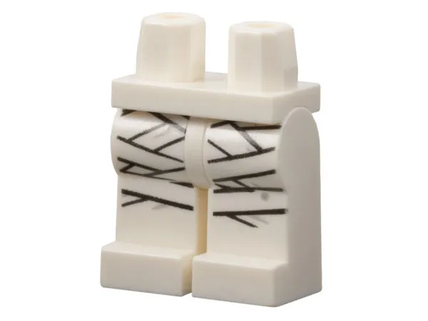 Hips and Legs with Mummy Wrappings Pattern