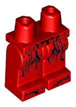 Hips and Legs with Black Tendrils Pattern (Carnage)