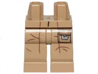 Hips and Legs with Creases and Pocket Pattern