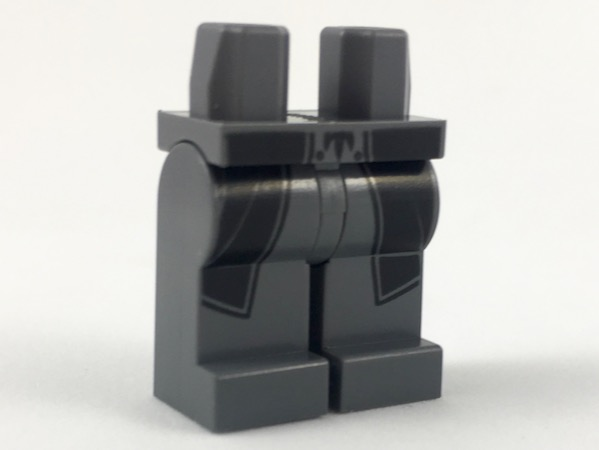 Hips and Legs with Long Black Coattails Pattern