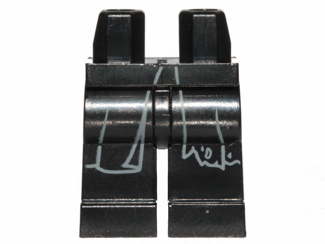 Hips and Legs with SW Kylo Ren Tattered Robe Pattern