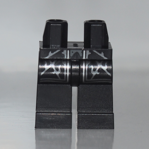 Hips and Legs with Silver Robe Pattern