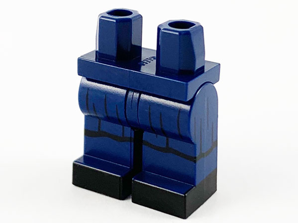 Hips and Legs with Skirt with Black Gathers and Shoes Pattern