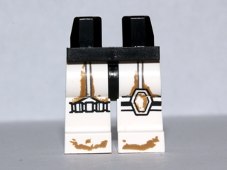 Hips and White Legs with SW Stormtrooper Dirt Stains Pattern