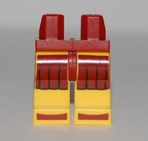 Hips and Yellow Legs with Spartan Tunic and Sandals Pattern