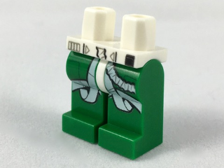 Hips and Green Legs with SW White Flight Straps and Hose on Left Leg Pattern