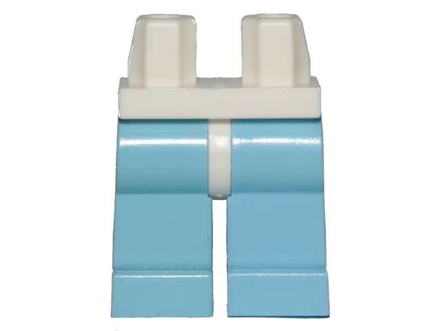 Hips and Bright Light Blue Legs