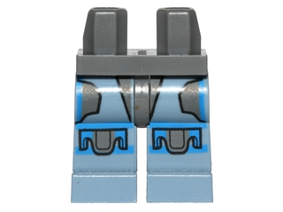 Hips and Sand Blue Legs with SW Pre Vizsla Armor Pattern