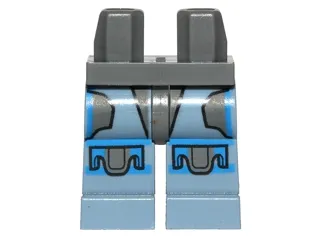 Hips and Sand Blue Legs with SW Pre Vizsla Armor Pattern