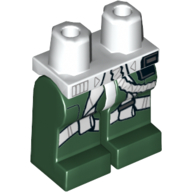 Hips and Dark Green Legs with SW White Flight Straps and Hose on Left Leg Pattern