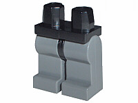 Hips and Dark Bluish Gray Legs