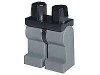 Hips and Dark Bluish Gray Legs