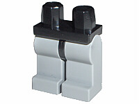 Hips and Light Bluish Gray Legs