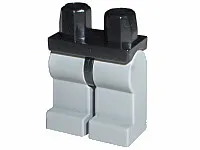 Hips and Light Bluish Gray Legs