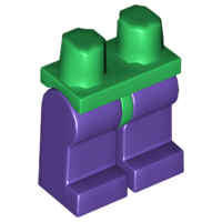 Hips and Dark Purple Legs