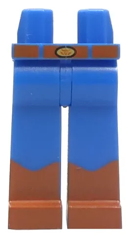 Hips and Long Legs Partially Hollow with Dark Orange Boots Pattern (Woody)