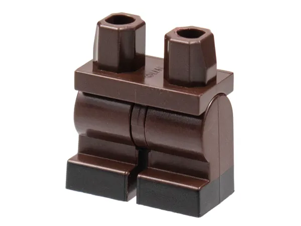 Hips and Medium Legs with Black Shoes Pattern