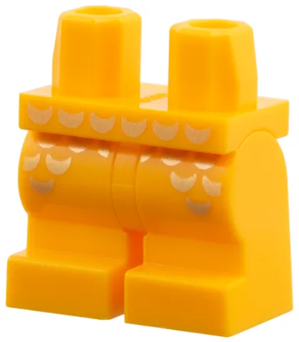 Hips and Medium Legs with Gold Scales Pattern