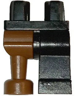 Hips and 1 Black Left Leg, 1 Brown Pirate Peg Leg
