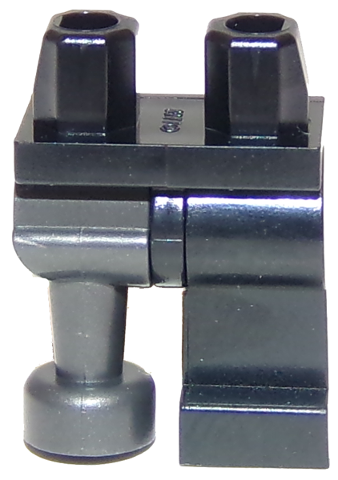 Hips and 1 Black Left Leg, 1 Pearl Dark Gray Pirate Peg Leg