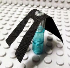 Minifigure Robe Cloth, Split in Front - Graduation Gown