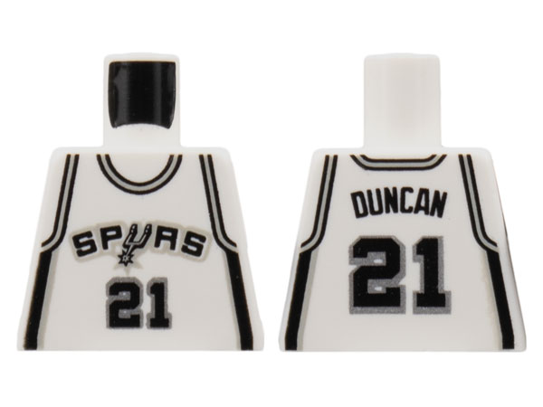 Torso NBA San Antonio Spurs #21 Duncan Pattern
