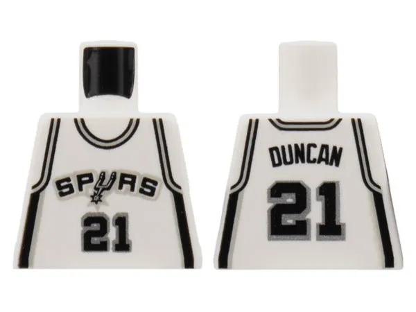 Torso NBA San Antonio Spurs #21 Duncan Pattern