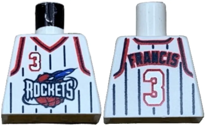 Torso NBA Houston Rockets #3 Francis Pattern