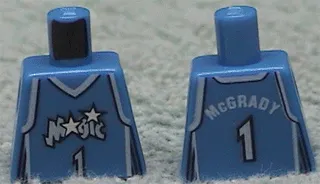 Torso NBA Orlando Magic #1 (Blue Jersey) Pattern