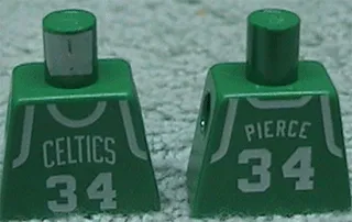 Torso NBA Boston Celtics #34 Pattern