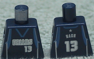 Torso NBA Dallas Mavericks #13 Pattern