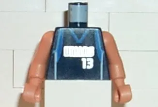 Torso NBA Dallas Mavericks #13 Pattern / Nougat NBA Arms