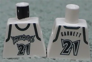 Torso NBA Minnesota Timberwolves #21 (White Jersey) Pattern