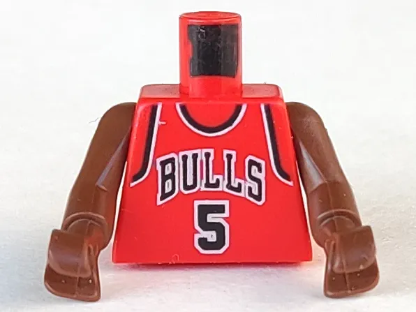 Torso NBA Chicago Bulls #5 Rose Pattern / Brown NBA Arms