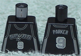 Torso NBA San Antonio Spurs #9 Pattern