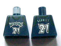 Torso NBA Minnesota Timberwolves #21 (Dark Blue Jersey) Pattern