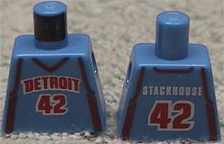 Torso NBA Detroit Pistons #42 Pattern