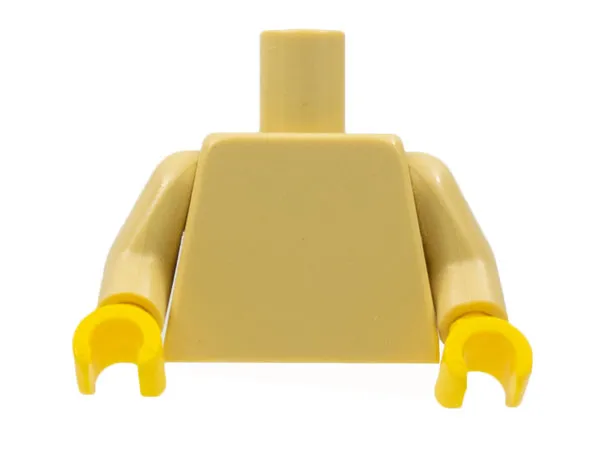 Torso Plain / Tan Arms / Yellow Hands