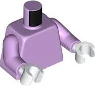Torso Plain / Lavender Arms / White Hands