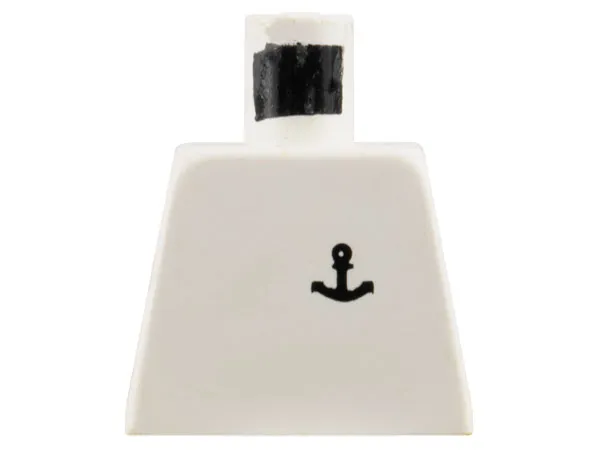 Torso Black Anchor Logo Pattern
