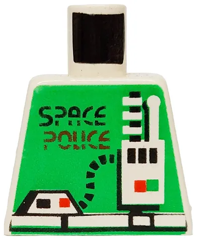 Torso Space Police with Radio Pattern