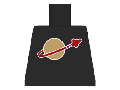 Torso with Classic Space Logo Pattern