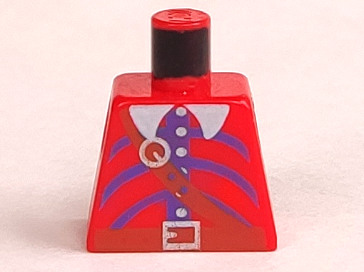 Torso Pirate Imperial Armada Brown belt and Blue Pattern