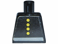 Torso Fire Uniform Four Button and Gray Belt Pattern (Sticker)