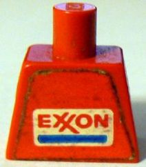 Torso Exxon Logo Pattern (Sticker)