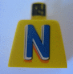 Torso Nesquik Bunny Large 'N' Pattern