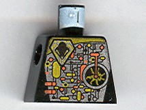 Torso Space UFO Circuitry with Red Lever Pattern