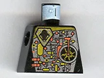 Torso Space UFO Circuitry with Red Lever Pattern