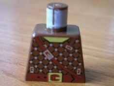 Torso Castle Dark Forestman Studded Shirt and Brown Crossbelt Pattern