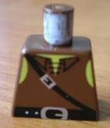 Torso Castle Dark Forestman Tie Shirt and Black Crossbelt Pattern